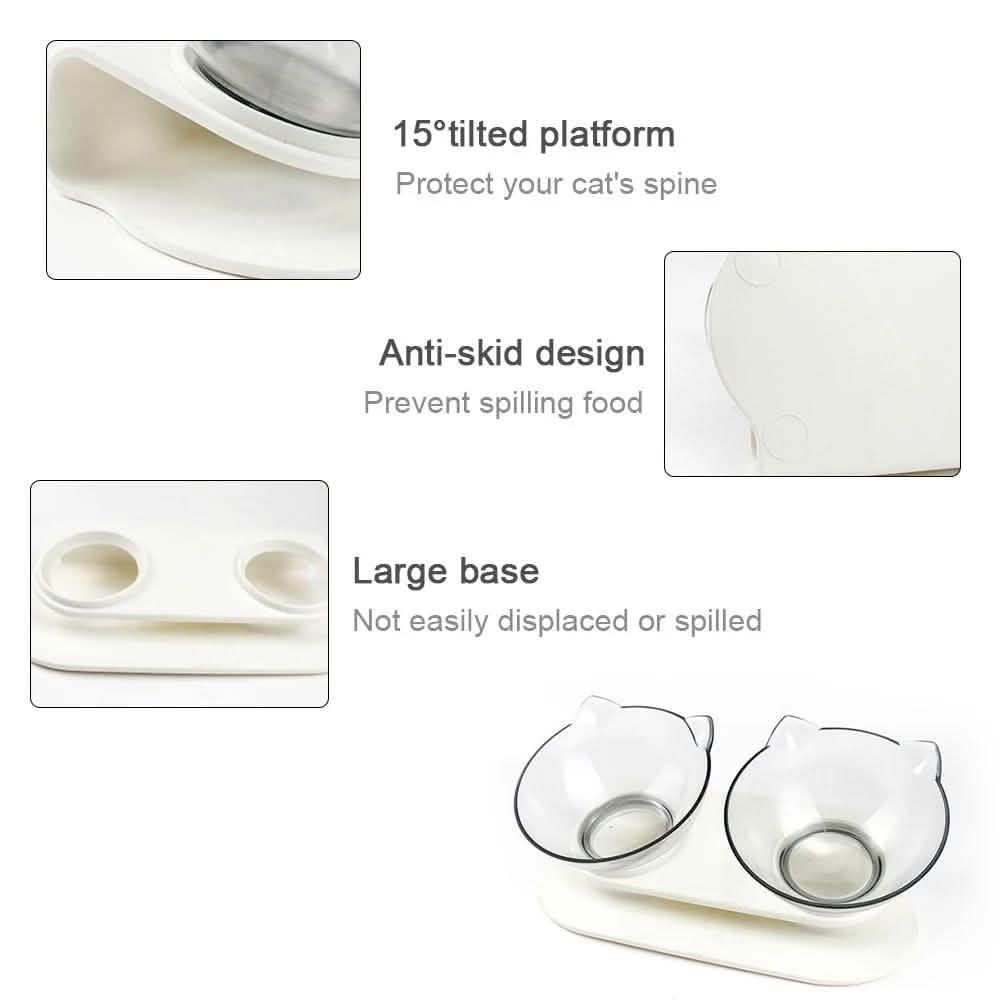 Cat Bowl Pet Food Bowl DailySale