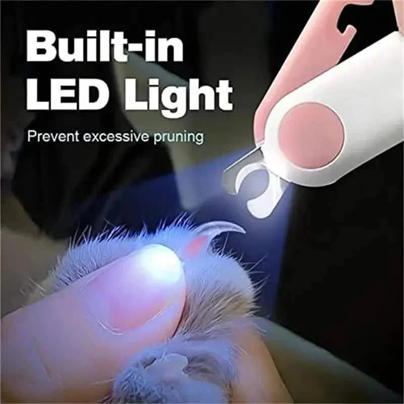 Cat Nail Clipper with LED Light DailySale
