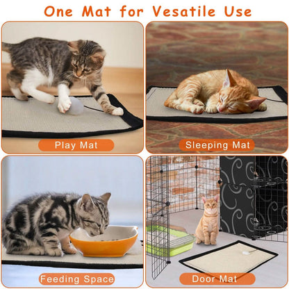 Cat Scratching Pad with 9 Screw Nails DailySale