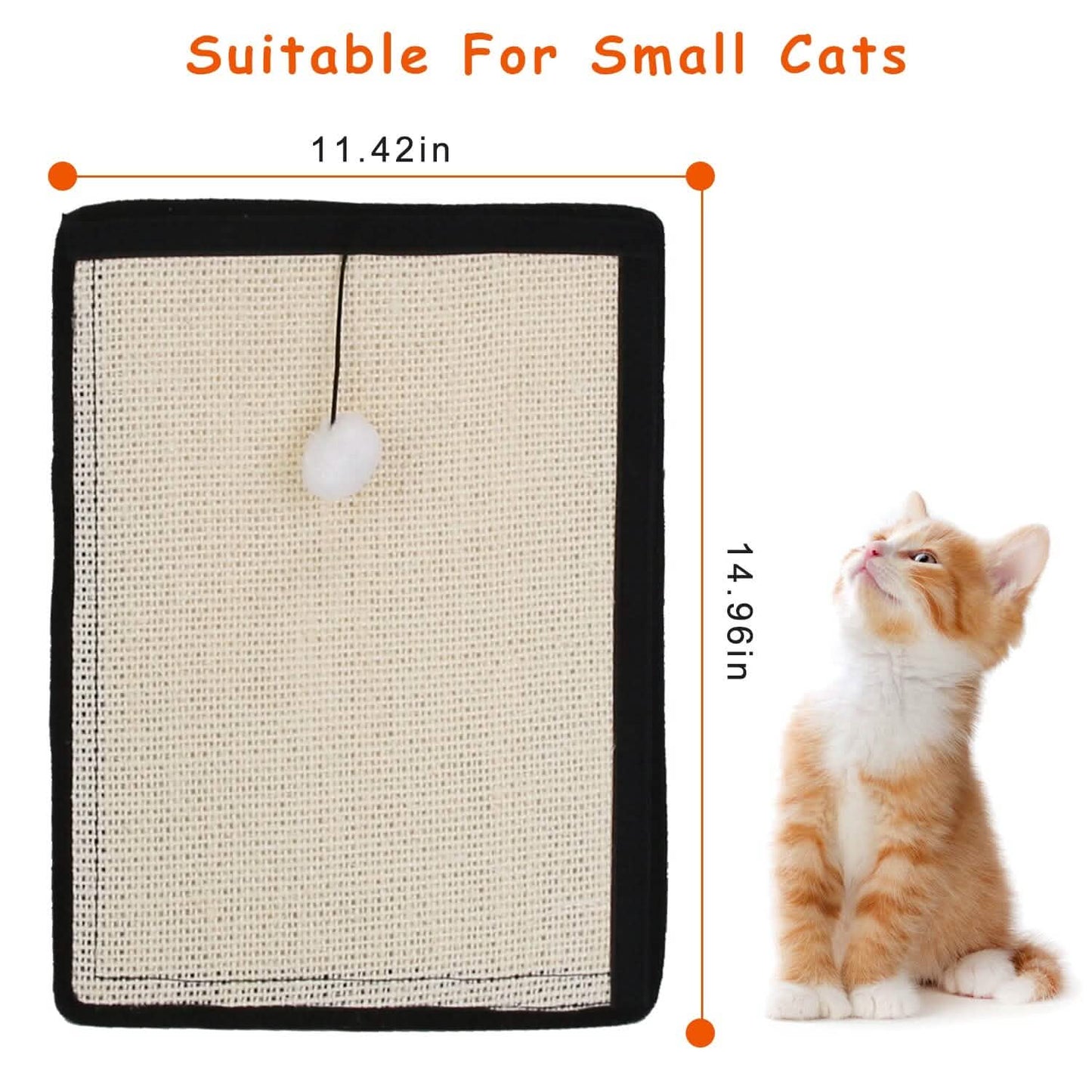 Cat Scratching Pad with 9 Screw Nails DailySale
