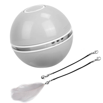Cat Teaser Ball Automatic Self Rotating Interactive Cat Motion Exercise Toy DailySale