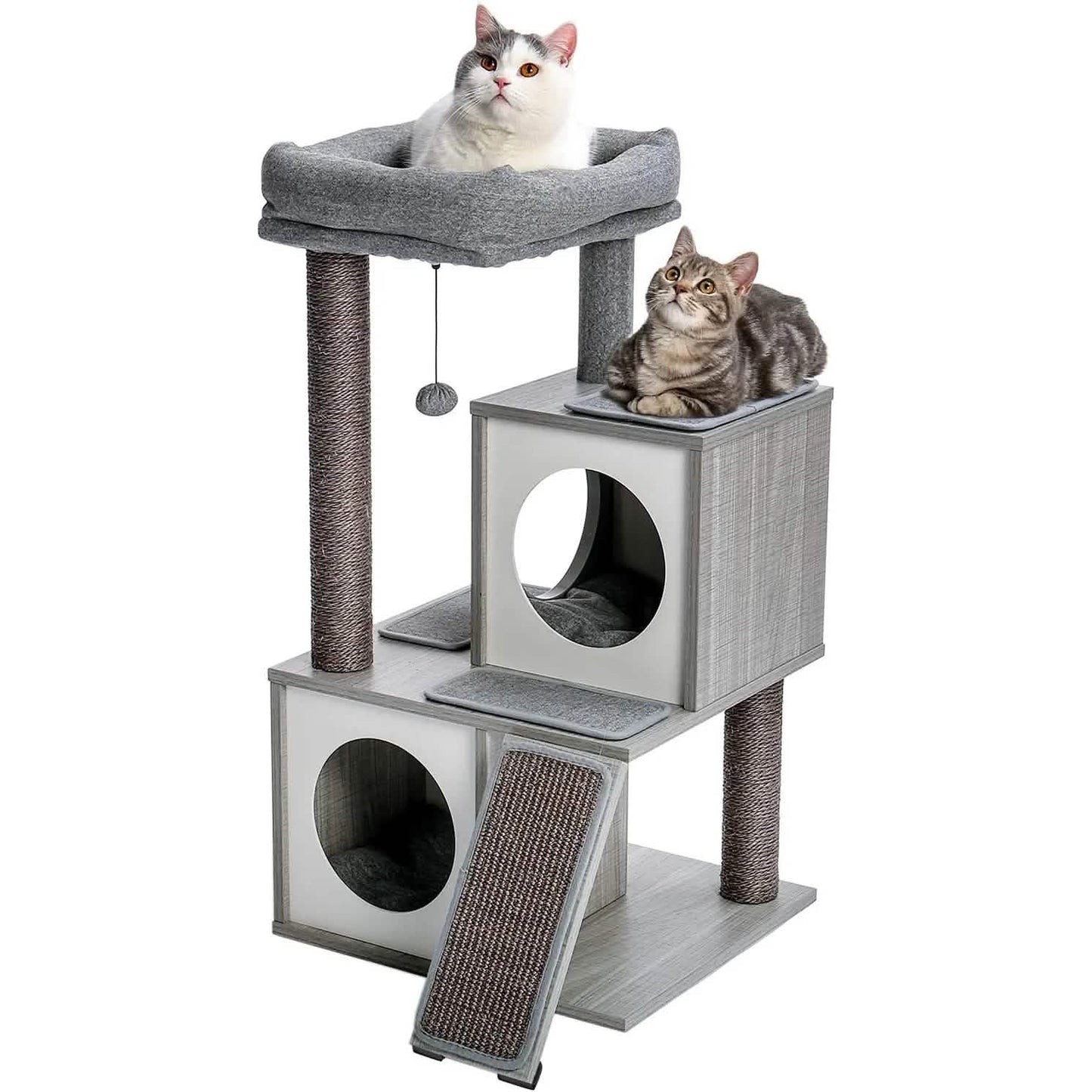 Cat Tree Deluxe 34" Cat Tower DailySale