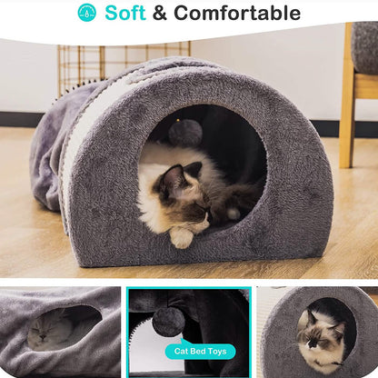 Cat Tunnel Bed Cat House Sisal Grab Bed DailySale