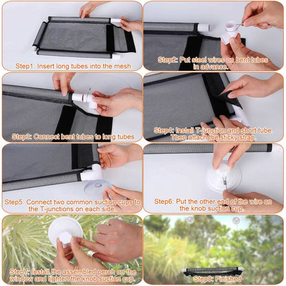 Cat Window Perch Cat Hammock Window Seat DailySale