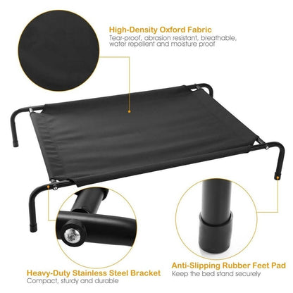 Cats and Dogs Elevated Pet Bed DailySale