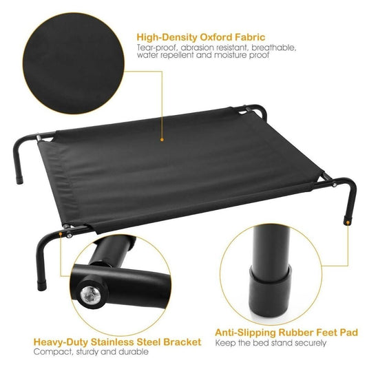 Cats and Dogs Elevated Pet Bed DailySale