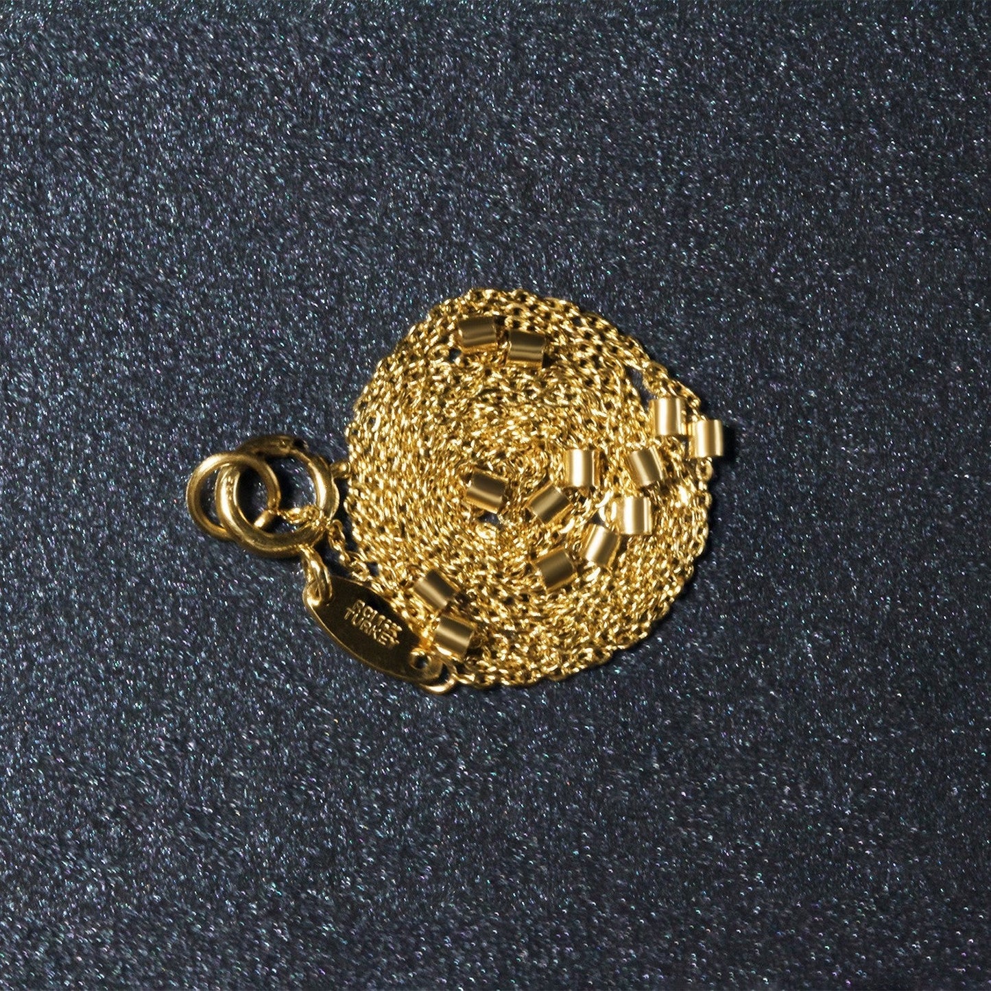 Bead Links Pendant Chain in 14k Yellow Gold (1.5mm) Bids.com