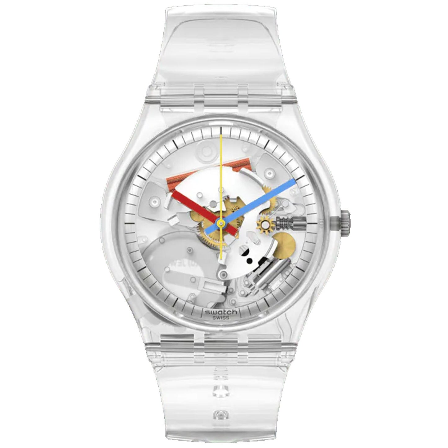 Swatch Men's Originals Clear Clearly Gent Bids.com