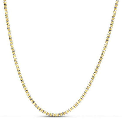 Ice Barrel Chain in 14k Yellow Gold (2.70 mm) Bids.com