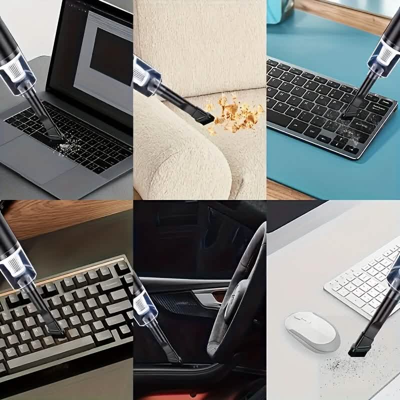 3-in-1 Portable Handheld Vacuum – Rechargeable, Suction & Blower, Mini for Car & Home DailySale