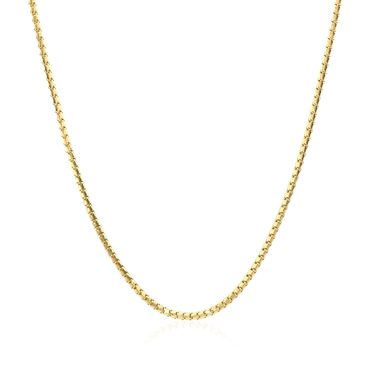 14k Yellow Gold Ice Chain 1.3mm Bids.com