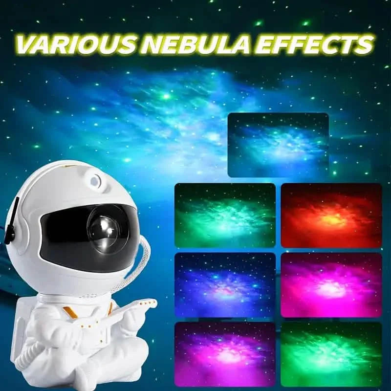 Celestial Star Guitar Night Light Projector - Vibrant LED Nebula Effects DailySale