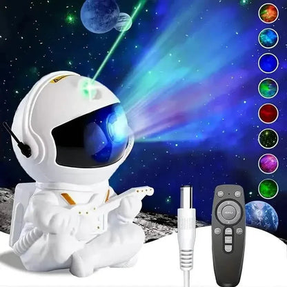 Celestial Star Guitar Night Light Projector - Vibrant LED Nebula Effects DailySale