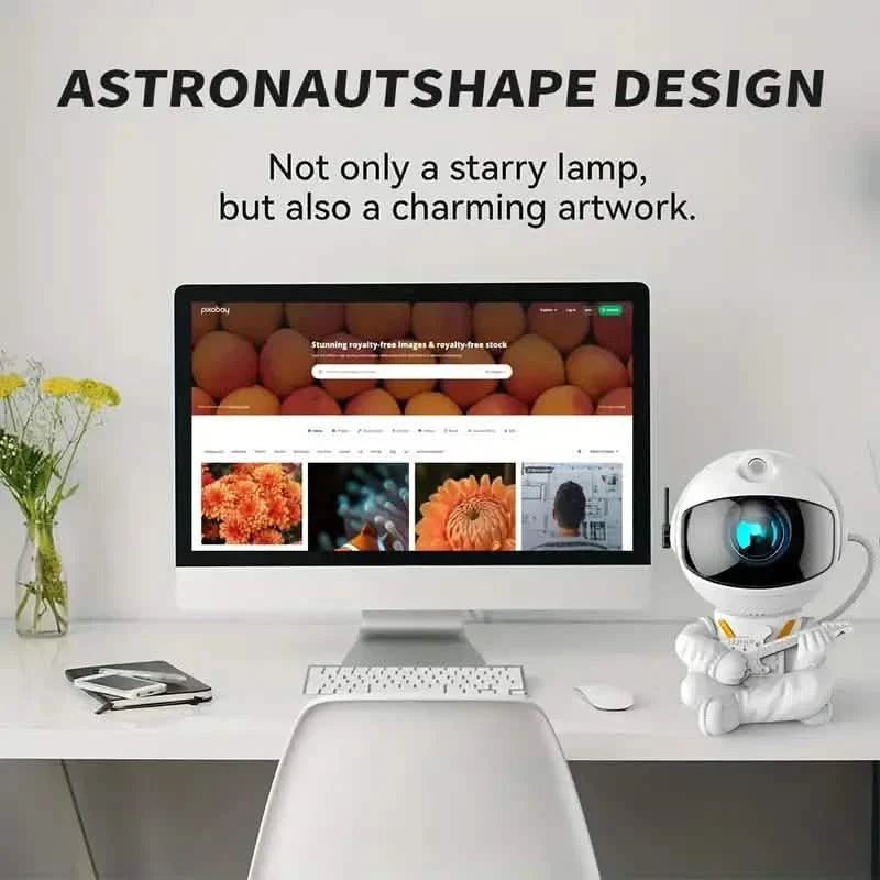 Celestial Star Guitar Night Light Projector - Vibrant LED Nebula Effects DailySale