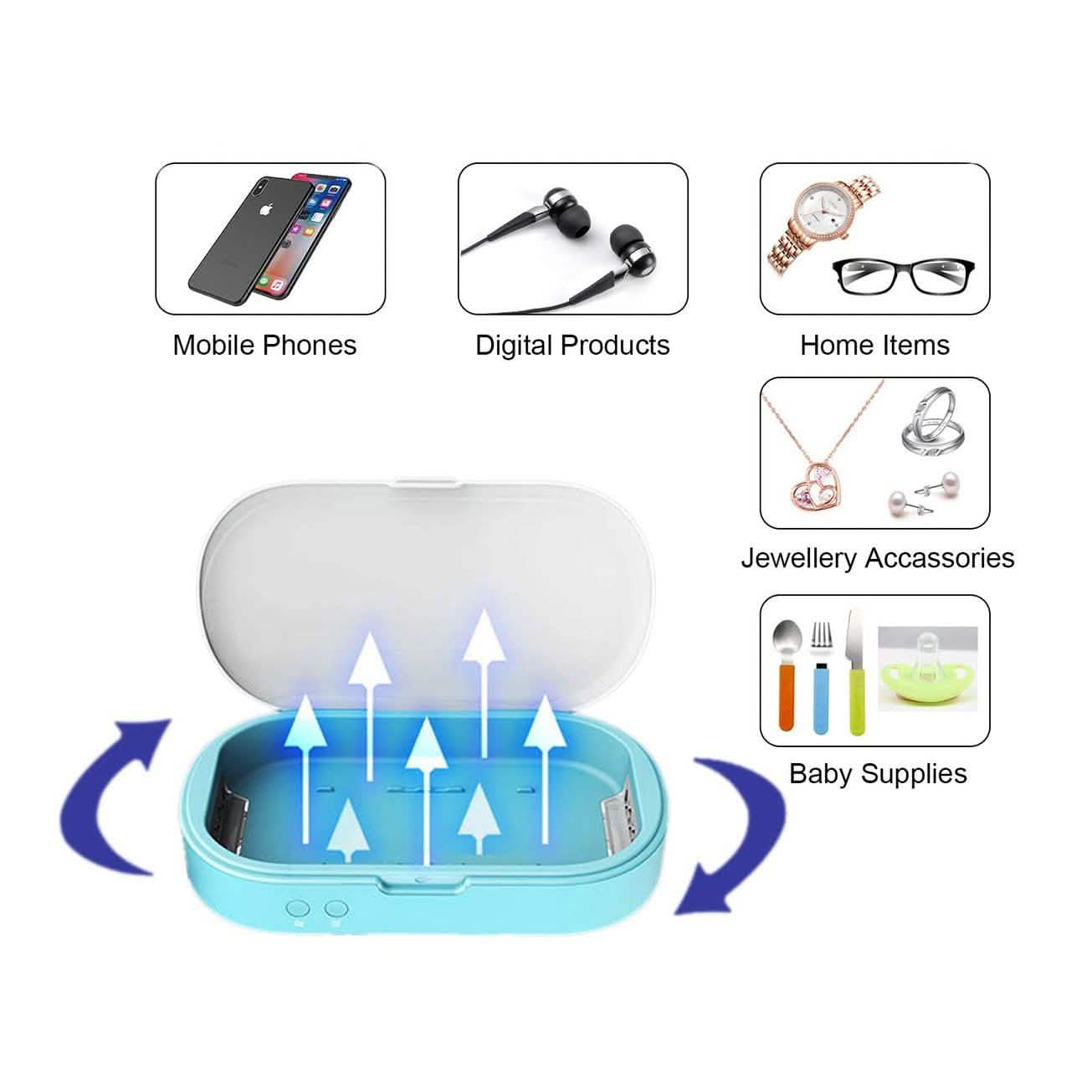 Cell Phone Sterilize Cleaner with Aromatherapy Function DailySale