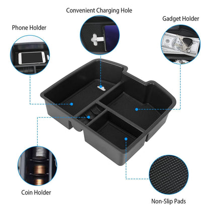 Center Console Storage Box Armrest Organizer DailySale