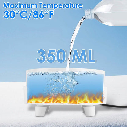 Ceramic Heated Pet Water Bowl Food Warmer DailySale