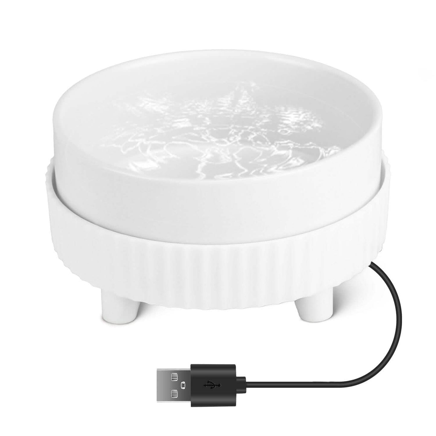 Ceramic Heated Pet Water Bowl Food Warmer DailySale