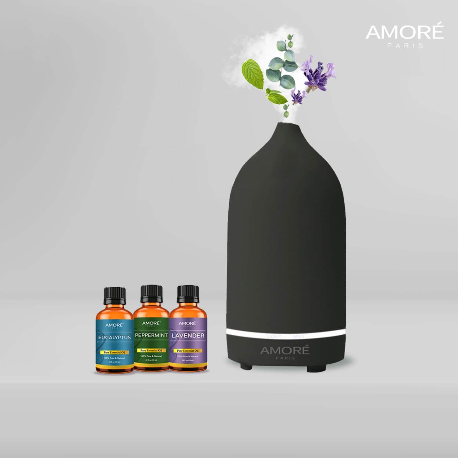 Ceramic Ultrasonic Aromatherapy Essential Oil Diffuser DailySale