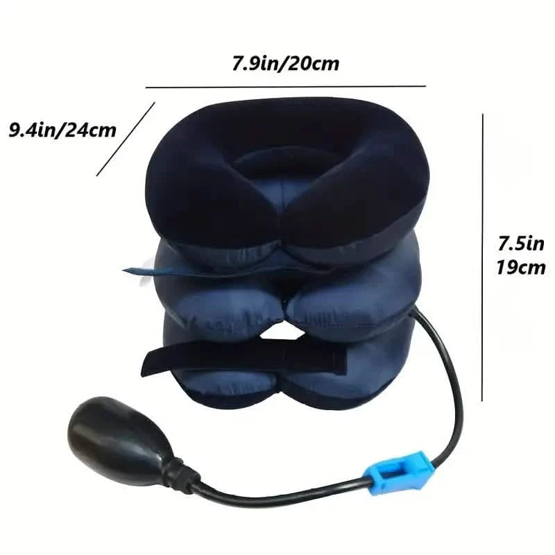 Cervical Neck Traction Device Inflatable Neck Stretcher DailySale