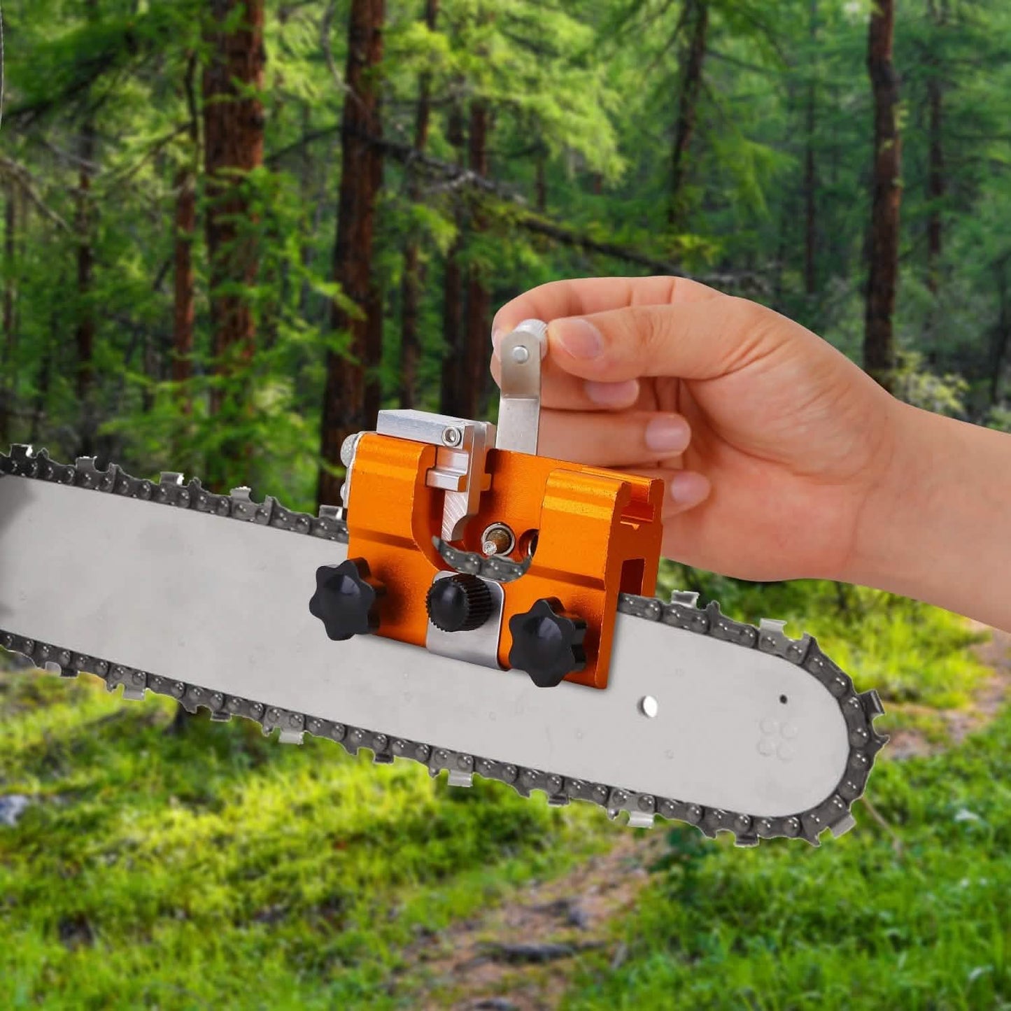 Chainsaw Chain Sharpening Jig Universal DailySale