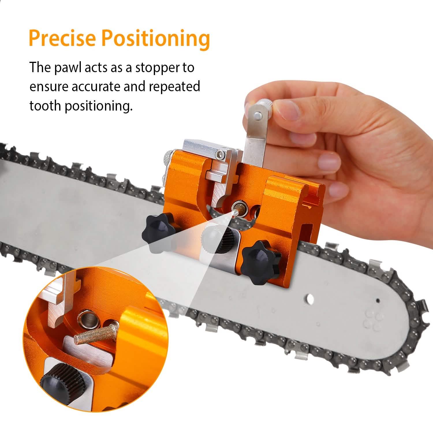 Chainsaw Chain Sharpening Jig Universal DailySale