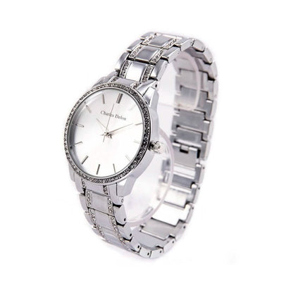 Charles Delon Women's Watch 5855 Stainless Steel Quartz Round - Assorted Styles DailySale