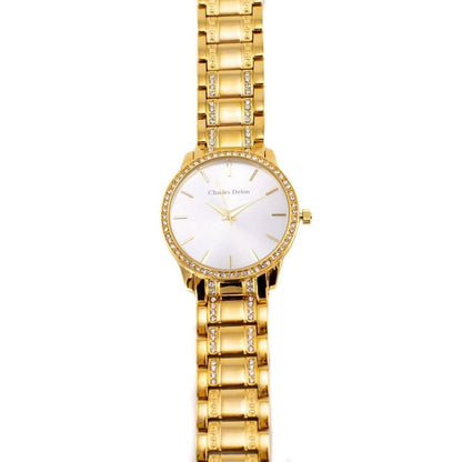 Charles Delon Women's Watch 5855 Stainless Steel Quartz Round - Assorted Styles DailySale