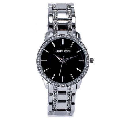 Charles Delon Women's Watch 5855 Stainless Steel Quartz Round - Assorted Styles DailySale