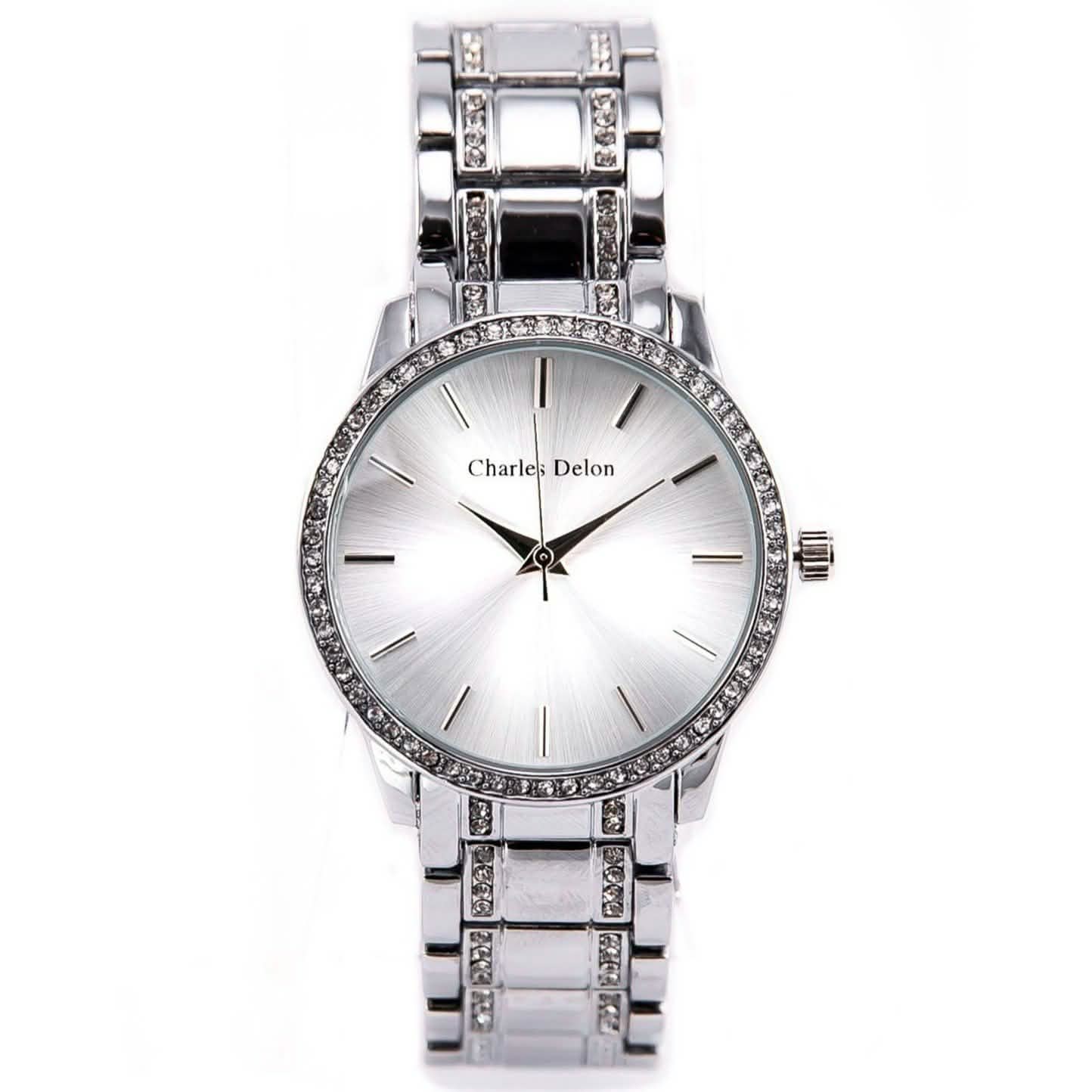 Charles Delon Women's Watch 5855 Stainless Steel Quartz Round - Assorted Styles DailySale