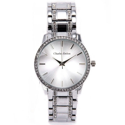 Charles Delon Women's Watch 5855 Stainless Steel Quartz Round - Assorted Styles DailySale