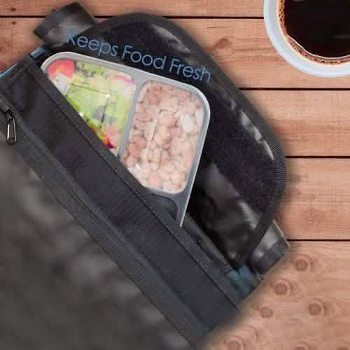 Chef's Star 3 Compartment Reusable Food Storage Containers with Lids DailySale