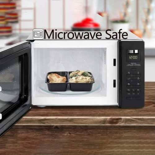 Chef's Star 3 Compartment Reusable Food Storage Containers with Lids DailySale