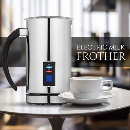 Chef's Star Milk Frother - Automatic Foam Maker & Creamer For Hot Or Cold Milk Steamer DailySale
