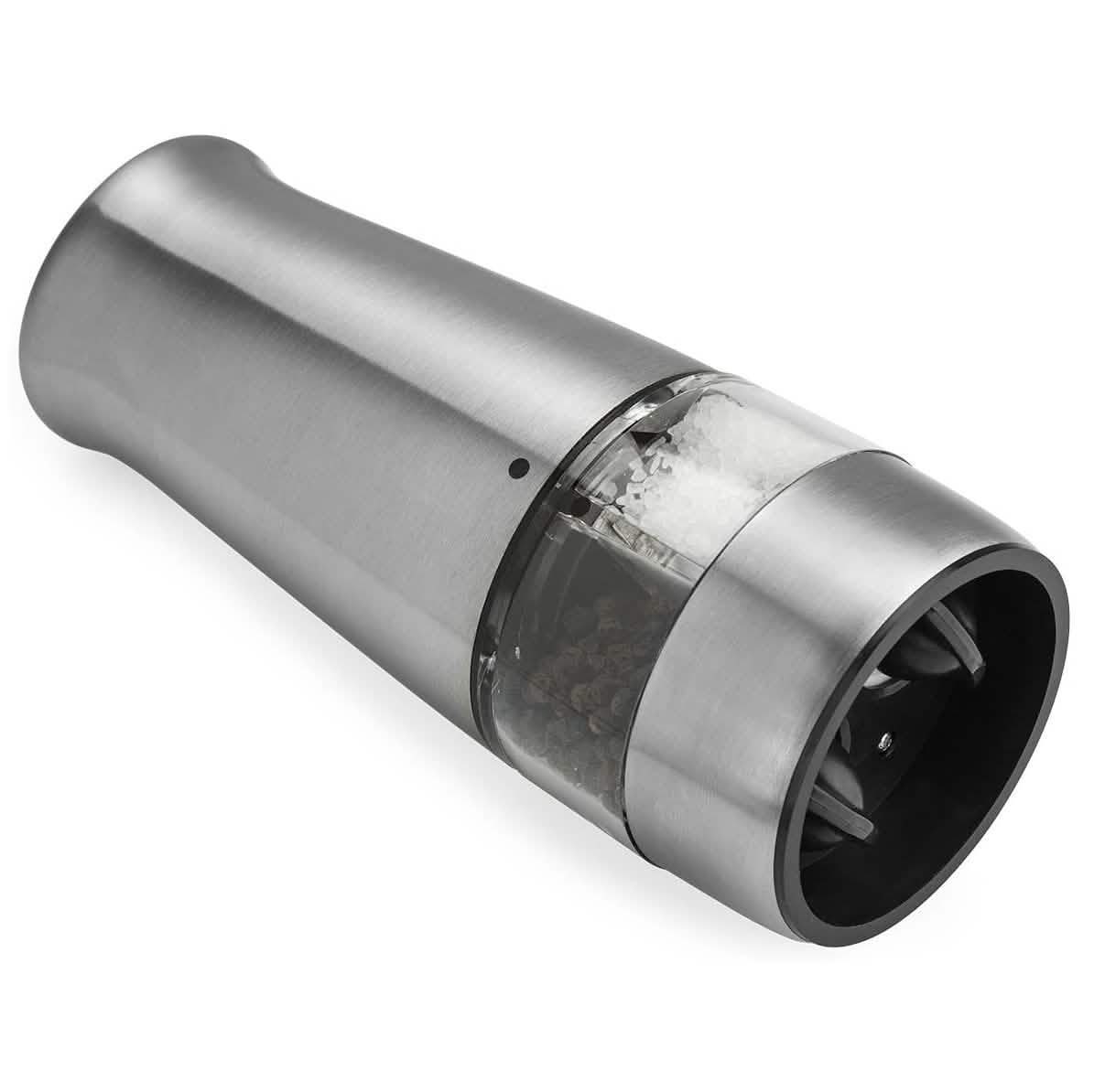 Chef's Star Premium Electric Salt and Pepper Grinder with Olive Oil and Vinegar Misting Sprayer DailySale