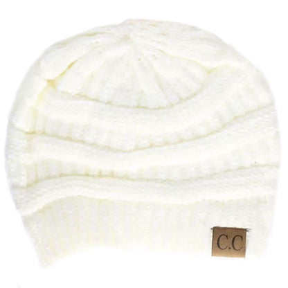 Cheveux Corp. Women's Solid Classic CC Beanie DailySale
