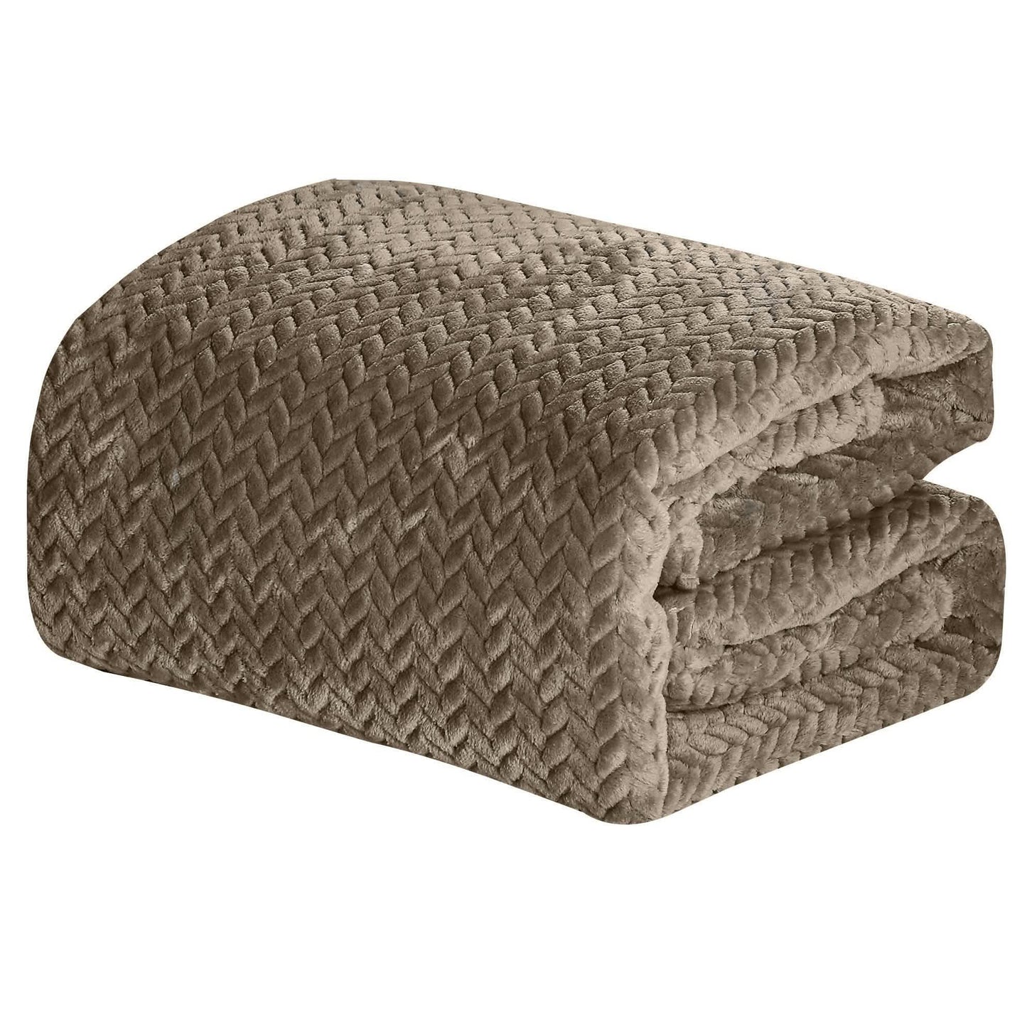 Chevron Braided Bed Cover DailySale