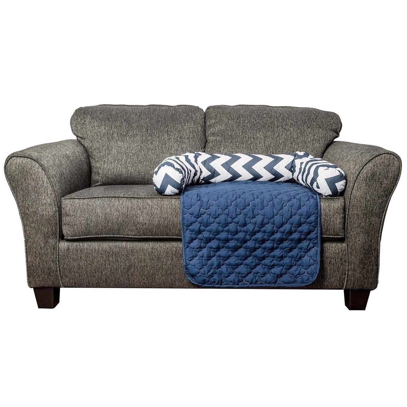 Chevron Reversible Quilted Pet Bed Chair Cover - Assorted Sizes DailySale