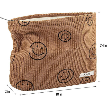 Chic Corduroy Travel Pouch for Women DailySale