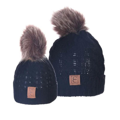 Chic Mom and Me Pom Beanies DailySale