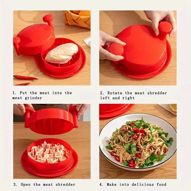 Chicken Breast Shredding Tool Twist with Non-Skid Base DailySale