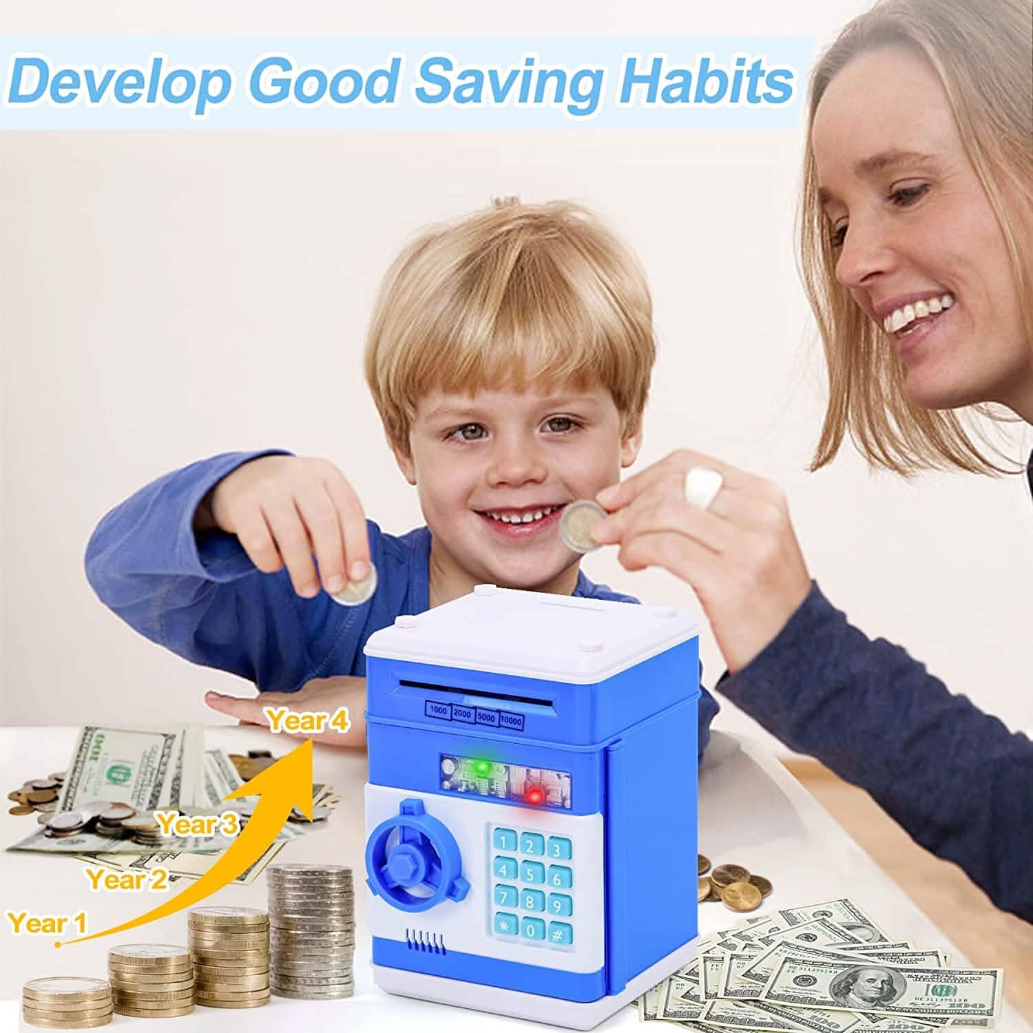 Children's Cartoon Password Box Piggy Bank DailySale