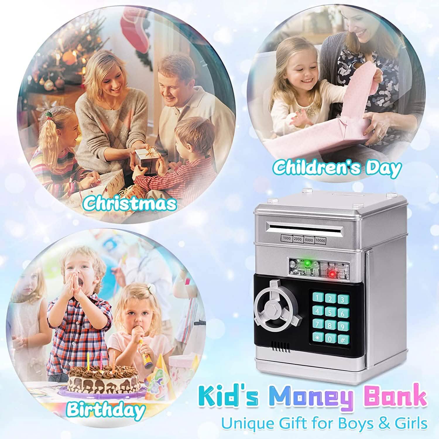 Children's Cartoon Password Box Piggy Bank DailySale