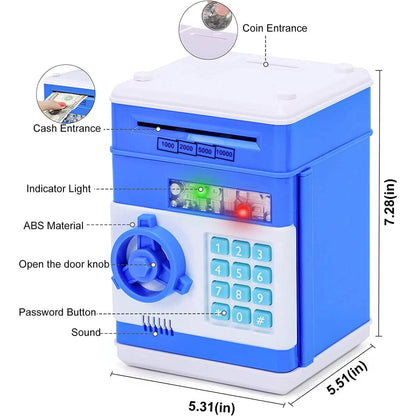 Children's Cartoon Password Box Piggy Bank DailySale