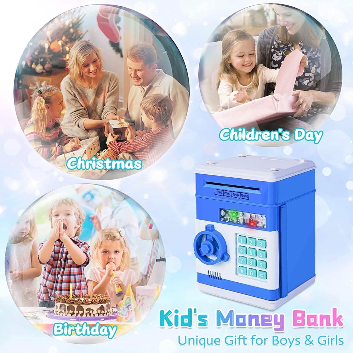 Children's Cartoon Password Box Piggy Bank DailySale