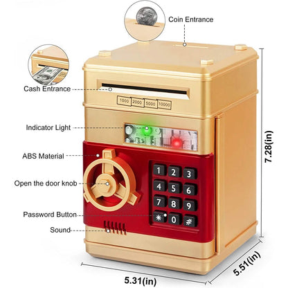 Children's Cartoon Password Box Piggy Bank DailySale
