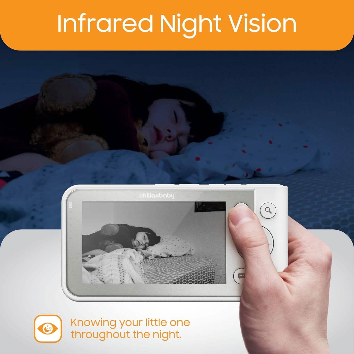 Chillax Giraffe Pro 1080p Camera and 4.3” Video Smart Baby Monitor (Refurbished) DailySale