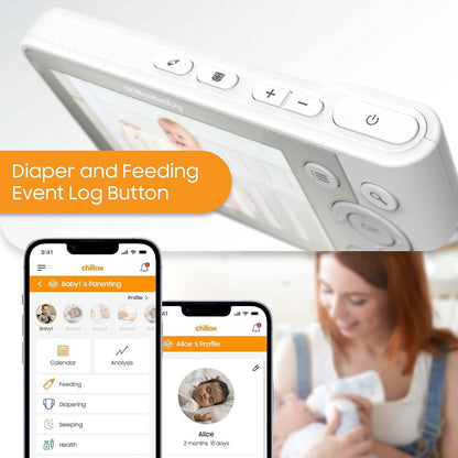 Chillax Giraffe Pro 1080p Camera and 4.3” Video Smart Baby Monitor (Refurbished) DailySale