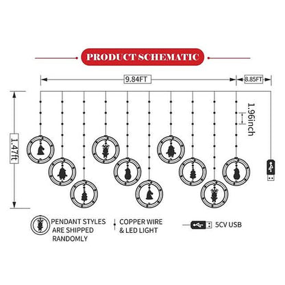 Chiristmas Lights LED Holiday Light DailySale