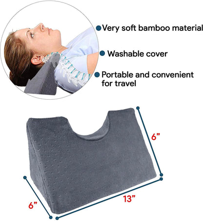 Chiropractic Cervical Traction Neck Wedge Pillow DailySale